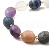 Natural Mixed Gemstone Beads Strands G-H312-A01-B02-4