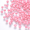 6/0 Baking Paint Glass Round Seed Beads SEED-S036-01C-04-1