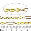 304 Stainless Steel Enamel Link Chains CHS-U003-01G-08-2
