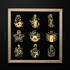 Nickel Decoration Stickers DIY-WH0450-124-4
