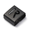Ion Plating(IP) 304 Stainless Steel Square Slide Charms STAS-L132-07R-B-2