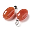 Natural Agate Dyed Pendants G-Q016-03F-2