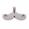 201 Stainless Steel Enamel Pendants STAS-S110-075L-2