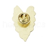 Leaf Enamel Pins JEWB-S040-01E-G-2