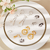 36Pcs Brass Clip-on Earring Findings KK-PH0021-01M-5