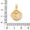 Brass Pendants KK-D367-06G-3