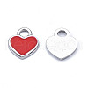 201 Stainless Steel Charms STAS-S080-045P-06-NR-2
