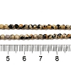 Natural Dalmatian Jasper Beads Strands G-Z068-B07-01-5
