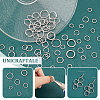 Unicraftale 304 Stainless Steel Open Jump Rings STAS-UN0003-08-5