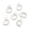 201 Stainless Steel Charms STAS-C021-06P-D-1