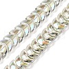 Electroplate Glass Beads Strands EGLA-T021-07D-1