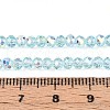 Transparent Glass Beads Strands EGLA-N016-3mm-01-4