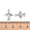 Tibetan Style Alloy Pendants X-TIBEP-S299-37AS-RS-2