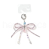 Alloy & Glass Beads Mobile Straps AJEW-H153-01P-02-1