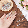 50Pcs 5 Colors Iron Head Pins DIY-AB00031-3