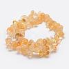 Natural Citrine Beads Strands G-F521-01-2