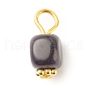 Natural Agate Pendants PALLOY-JF01586-05-2