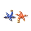 304 Stainless Steel Enamel Charms STAS-Q363-14I-G-2