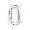 304 Stainless Steel Spring Gate Rings STAS-I133-08A-1