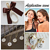  Natural Freshwater Shell Pendant Sets SHEL-PH0001-54-6