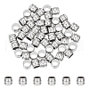 Unicraftale 50Pcs 201 Stainless Steel European Beads FIND-UN0003-93-1