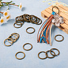 Alloy Split Key Rings PALLOY-TAC0001-01A-AB-7