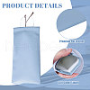 CHGCRAFT PU Imitation Leather Slip-in Glasses Case AJEW-CA0004-26-4