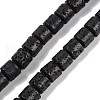 Natural Lava Rock Beads Strands G-A234-E02-02-1