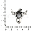 Brass Pendant Cabochon Settings KK-S521-02AS-3