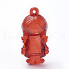 Transparent Acrylic Big Pendants TACR-T002-11-4