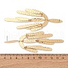 Zinc Alloy Oval Chandelier Earrings EJEW-Z107-03G-01-5