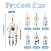 Brass Dangle Earring EJEW-TAC00015-13