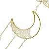 Metal Hanging Suncatchers HJEW-P018-D04-3