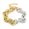 Chunky Aluminum Cable Chain Necklaces for Women NJEW-K261-02PG-2
