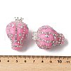 Opaque Acrylic Rhinestone Beads OACR-S048-03B-3