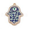 Alloy Enamel Pendants ENAM-A138-01KCG-02-1