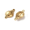 304 Stainless Steel Connector Charms STAS-R164-04G-02-2