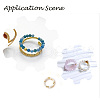 5Pcs Brass Memory Wire for Rings FIND-NH0001-14G-2