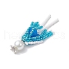 Glass Seed Beads Big Pendants PALLOY-MZ00687-01-4