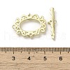 Brass Micro Pave Cubic Zirconia Toggle Clasps KK-C048-05G-3