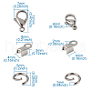 304 Stainless Steel Jewelry Findings Sets STAS-TA0004-07-8