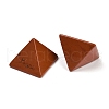 Natural Red Agate Orgonite Pyramid Display Decorations G-C186-07D-3