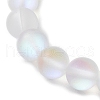 Beach Turtle Dyed Synthetic Turquoise Bead Bracelets BJEW-JB10251-01-3