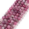 Natural Cherry Blossom Agate Beads Strands G-B076-A02-03-2