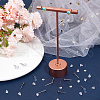 Beebeecraft 1600Pcs 2 Styles  304 Stainless Steel Flat Round Blank Peg Stud Earring Findings FIND-BBC0003-53B-4