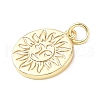Brass Pendants KK-D357-42G-2