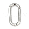 Brass Spring Gate Rings KK-S527-01P-B-1