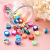 Handmade Polymer Clay Beads CLAY-TA0001-11-5