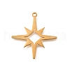 304 Stainless Steel Pendants STAS-S176-25G-1
