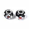 Handmade Lampwork European Beads X-LAMP-Q029-03K-2